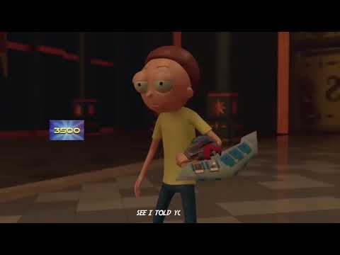 Rick and Morty Yugioh duel