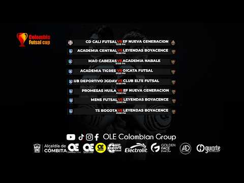 COLOMBIA FUTSAL CUP | FECHA 1 | COLISEO MUNICIPAL | OLE COLOMBIA GRUOP