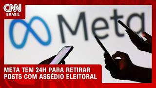 Vídeo: Justiça manda Meta retirar posts que incentivam demissão por política | CNN NOVO DIA
