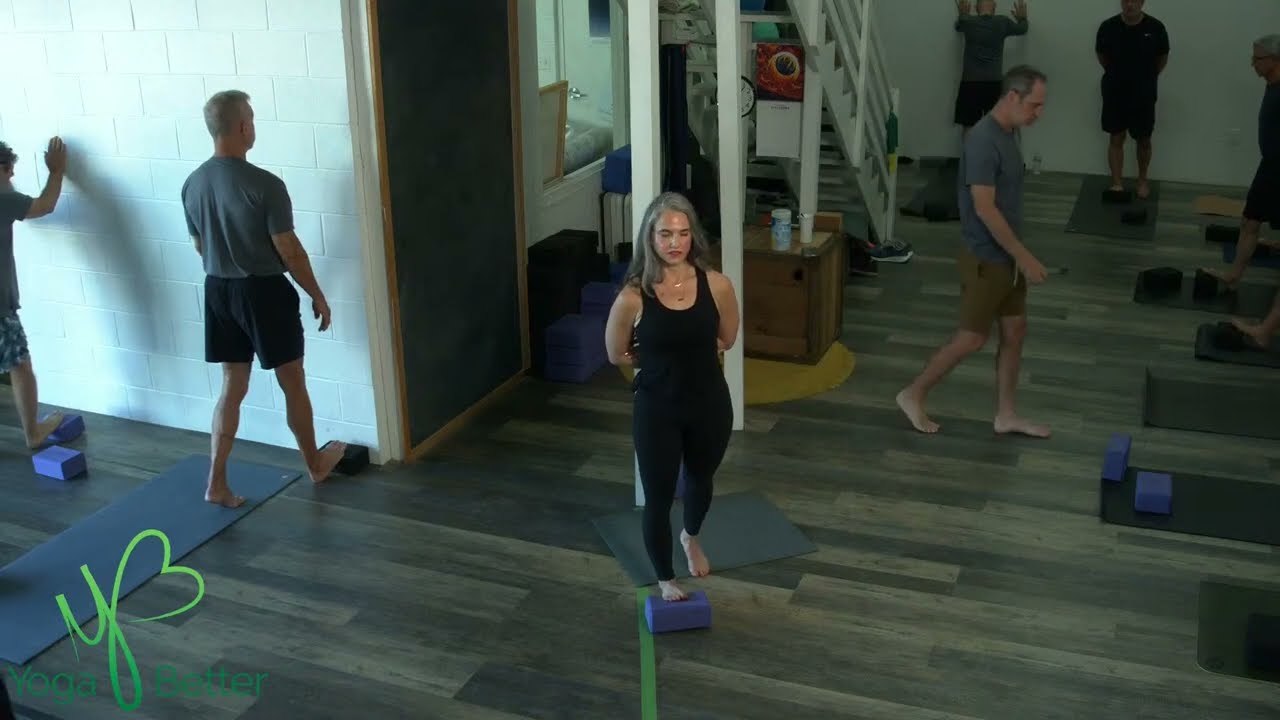 Level 1 - 9am w/ ANDRIA 11.25.24 YOGA BETTER ON LINE! (class starts @ 00:12:25; ends @ 01:12:29)