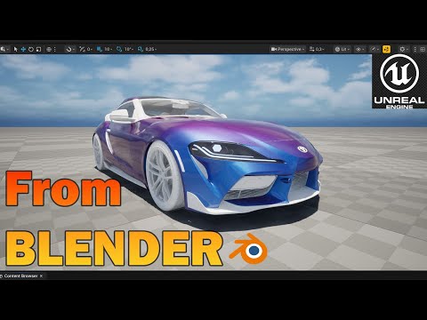 Ultimate Beginner's Guide: Blender to Unreal Engine 5 tutorial for New Users Today! in 30 min
