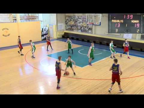 BBBL U-15 SUPERFINALS / 28.04 - 30.04 / Riga, Latvia / Pasvalys SM (LIT) vs. Tapiolan Honka (FIN)
