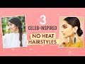 3 Celeb Inspired No Heat Hairstyles You Need To Try Pinkvilla Bollywood Fashion
