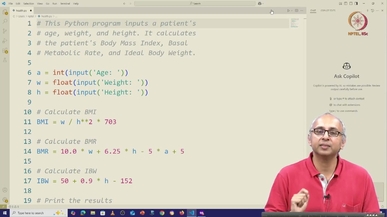 Lec 52 Using GitHub Copilot to debug