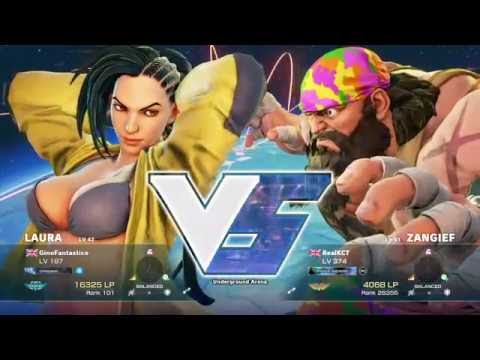 GinoDacampo [Laura] vs RealKCT [Zangief] August set