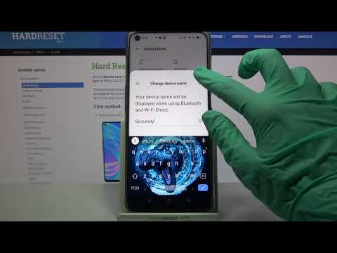 How to Rename OPPO A74 5G - Change Device Name