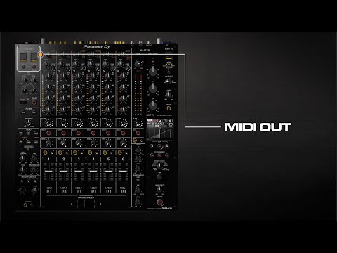 #11. How to sync external gear via MIDI out | DJM-V10 6-channel professional mixer tutorial series