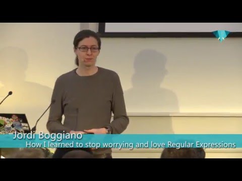 PHP UK Conference 2016 - Jordi Boggiano - How I learned to stop worrying and love Regex