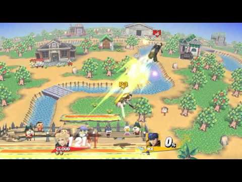 SSB4 Friendlies: (Neptune Shiranui) Cloud vs (Soan) Ike (2)