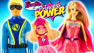 Play Doh videos Barbie in princess power Chelsea barbie and ken dolls play doh barbie princess