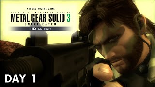 【初見プレイ】Metal Gear Solid 3 SNAKE EATER HD Edition (DAY 1)