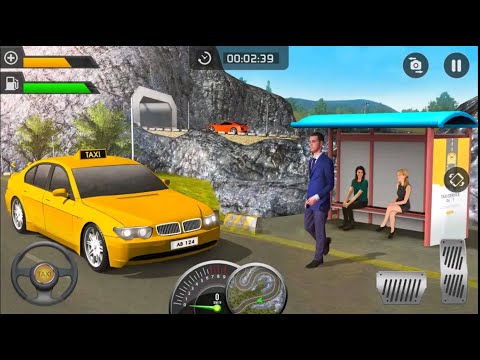 Gameplay- Mountain Taxi Driver: Driving 3D Game| android & iOS || Y Abhinav