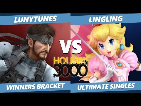 Xeno 204 Winners Bracket - LunyTunes (Snake) Vs. LingLing (Peach) Smash Ultimate - SSBU