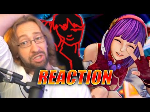 MAX REACTS: Athena Asamiya - King of Fighters XV Trailer