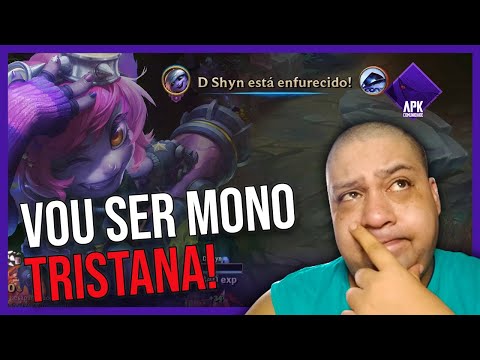 TRISTANA MID TA FORTE DEMAIS! VOU VIRAR MONO TRISTANA! LEAGUE OF LEGENDS