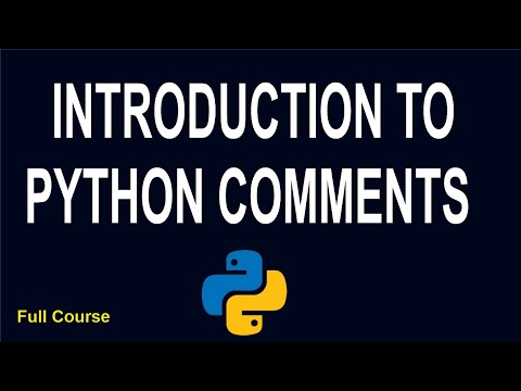 Python Comments Lesson 7