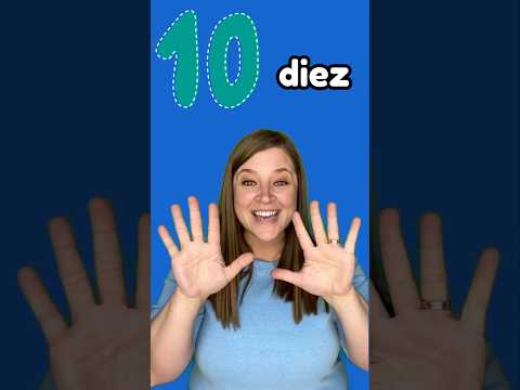 Count to 10 in Spanish 😊#kidslearning