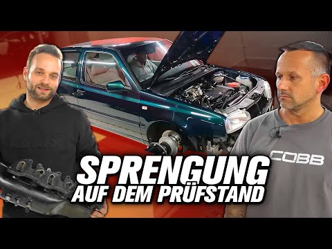 Sprengung auf dem Prüfstand!