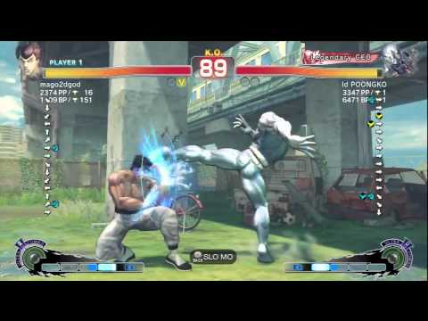 Mago ( Fei Long ) Vs Poongko ( Seth ) Arcade Edition 720p HD◄◄