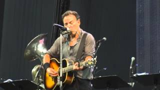 Bruce Springsteen - 2013-07-23 Cardiff - Janey Don&#39;t You Lose Heart (solo acoustic)