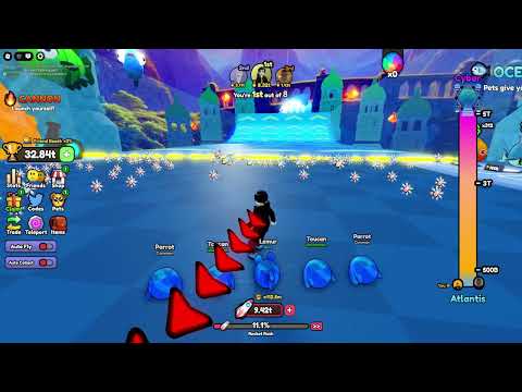 Crafting Legendary Aqua pet from Atlantis - Fly to SPACE! [Roblox]