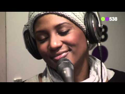 Edsilia Rombley - "Get Here" live bij Radio 538 (16nov2011) - Will Nuruwe