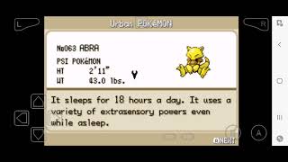 How To Catch Abra in Pokemon FireRed/LeafGreen