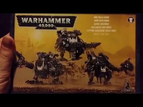 Warhammer 40k Ork Killa Kans Box Review 50-17