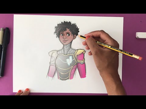 You Can Draw Ironheart! | Marvel Draw (en Español)!