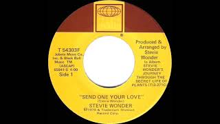 1979 HITS ARCHIVE: Send One Your Love - Stevie Wonder (stereo 45--#1 A/C)