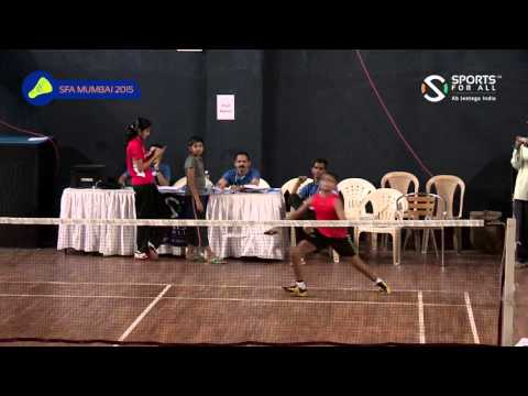 SFA Mumbai 2015 | Badminton | Udyat Jain Vs Pratish Dolas | U13 | Boys | Q/F