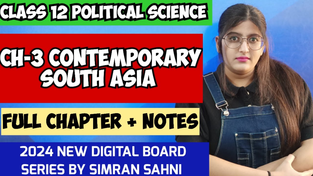 Contemporary south asia class 12