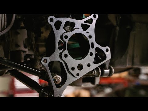 Gktech Z33 350z & V35 G35 Bolt on Anti Squat Kit - Install