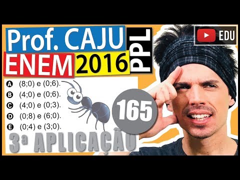 [ENEM 2016 PPL] 165 📓 GEOMETRIA ANALÍTICA Observou-se que todas as formigas de um formigueiro