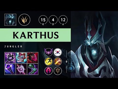 Karthus Jungle vs Graves: Dominating - KR Master Patch 14.17