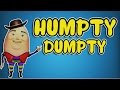 Humpty Dumpty Sat On A Wall Cartoon Nursery Rhymes Kids Songs
