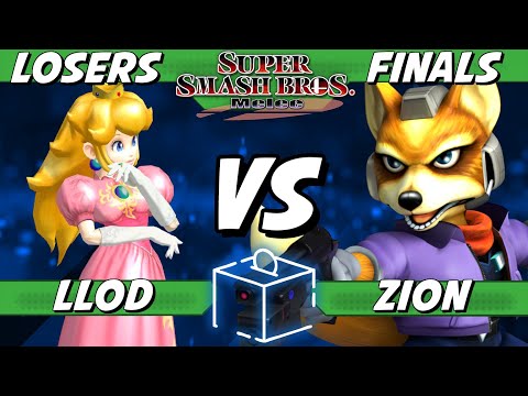 Coinbox 56 - Llod (Peach) vs Zion (Fox) Losers Finals - Smash Melee