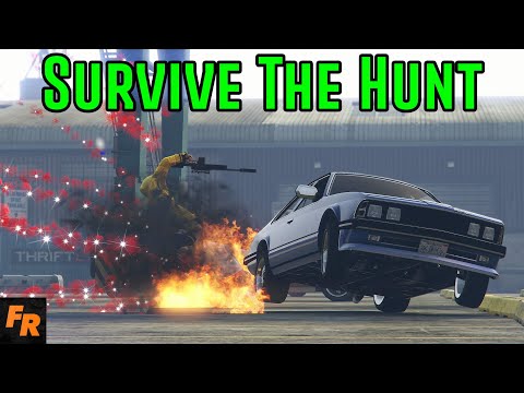 Gta 5 Challenge - Survive The Hunt #54 - Battle Of The Boats