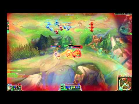 League Of Legends Riven 1v2 Outplay