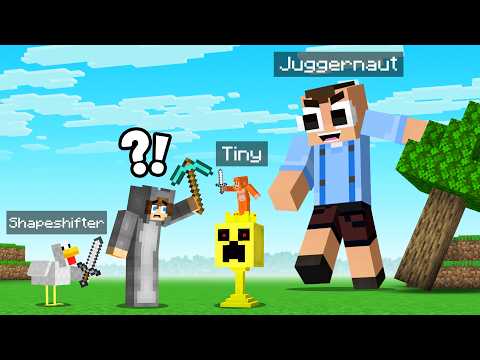Minecraft Hunters VS Speedrunner but HUNTERS HAVE ROLES