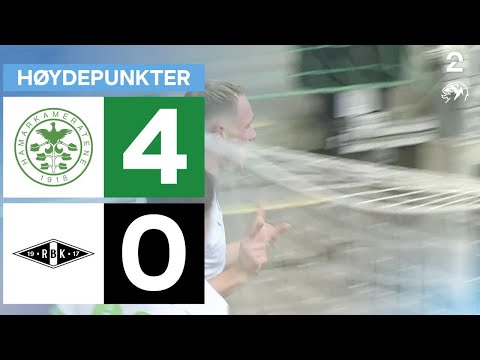 HamKam 4 - 0 Rosenborg - Høydepunkter