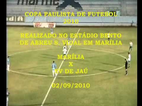COPA PAULISTA DE FUTEBOL 2010 MARÍLIA 1x1 XV DE JAÚ