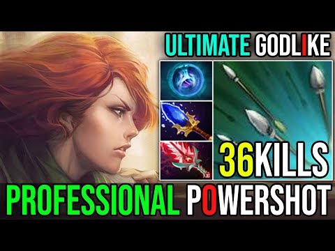 MONSTER GODLIKE 36Kills [Windranger] One Last Fight GG PRO POWERSHOT 7.19b | Dota 2 Highlights