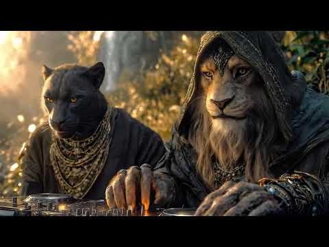 DJ Lion & DJ Pantera — Temple of Frequencies | Melodic Techno & Hypnotic High-Tech Ritual Set