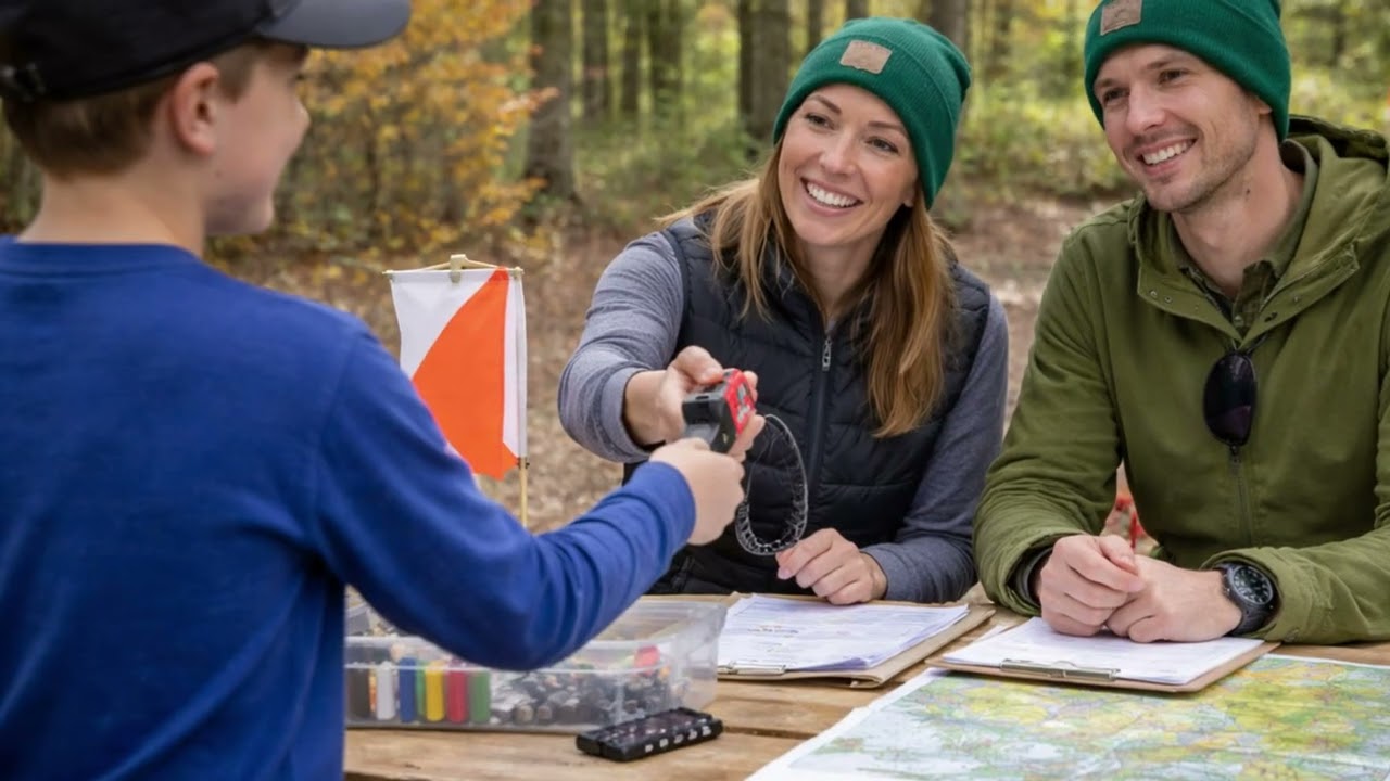 Orienteering Competition Training - Winter