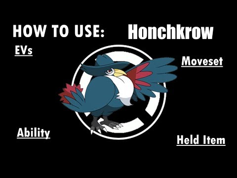 Competitive Guides- How To Use Honchkrow