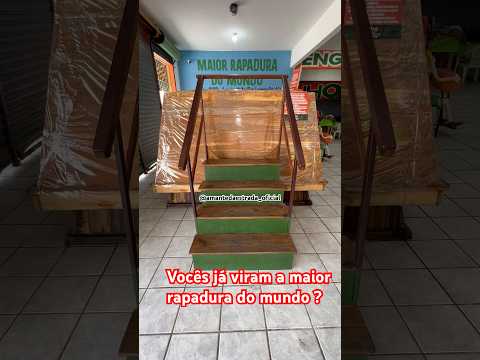 A maior rapadura do mundo está localizada na cidade de Pindoretama no Ceará .