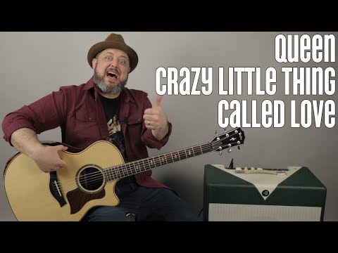 Queen - Crazy Little Thing Called Love - Guitar Lesson