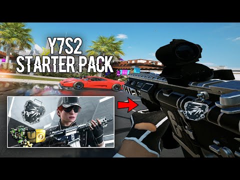 New YEAR 7 STARTER (WELCOME) PACK - Exclusive Bundle -Showcase IN-GAME - Rainbow6 Siege Vector Glare