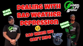 Wheel Life Bad Weather Depression